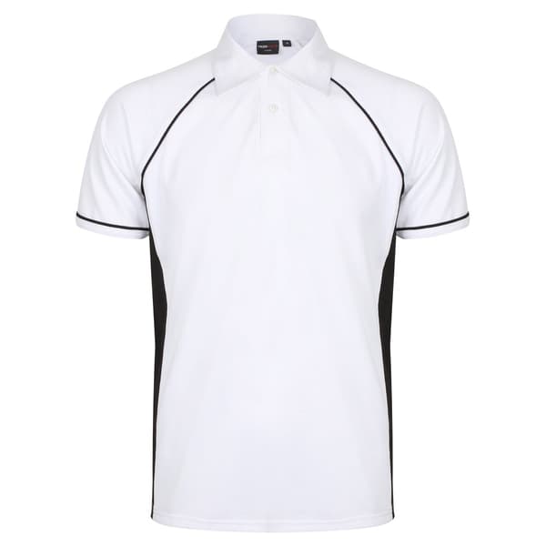 Finden & Hales Polo shirt för män med pipad prestanda för sport