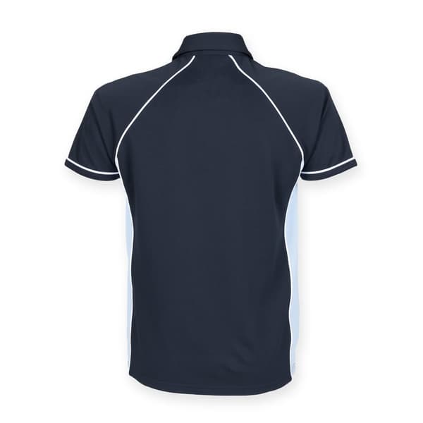 Finden & Hales Polo shirt för män med pipad prestanda för sport