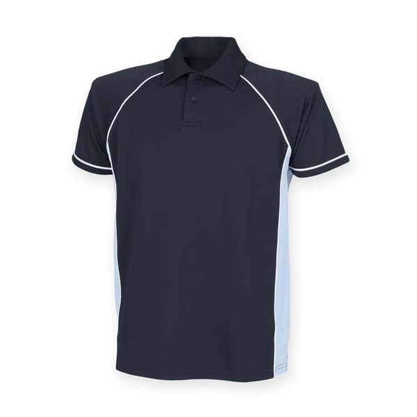Finden & Hales Polo shirt för män med pipad prestanda för sport