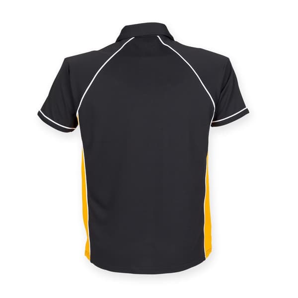 Finden & Hales Polo shirt för män med pipad prestanda för sport