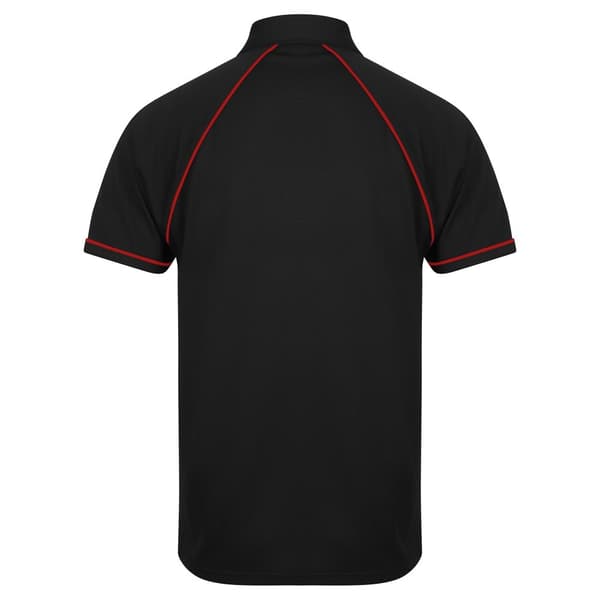 Finden & Hales Polo shirt för män med pipad prestanda för sport