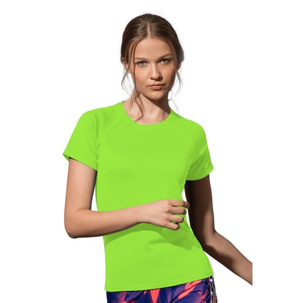 Stedman Womens/Ladies Raglan Mesh T-Shirt