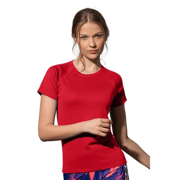 Stedman Womens/Ladies Raglan Mesh T-Shirt