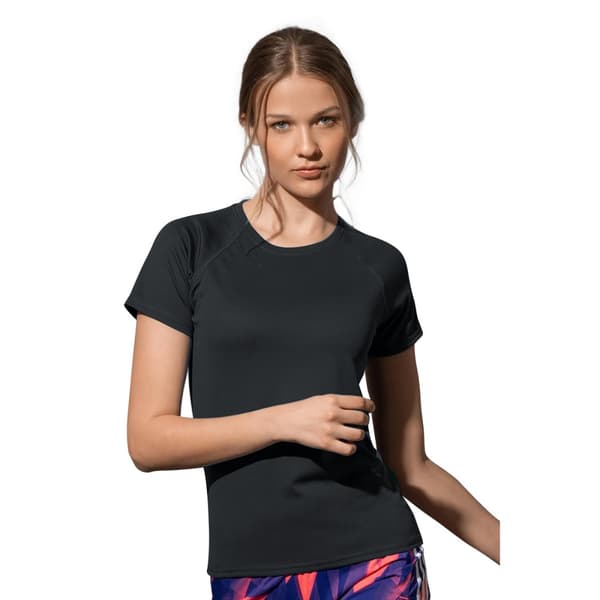 Stedman Womens/Ladies Raglan Mesh T-Shirt