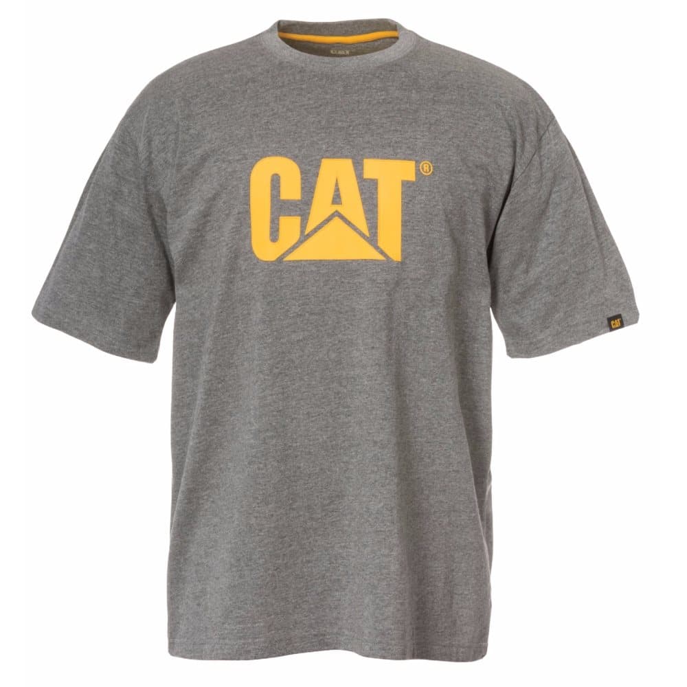 Caterpillar Kortärmad T-shirt med TM-logotyp för män