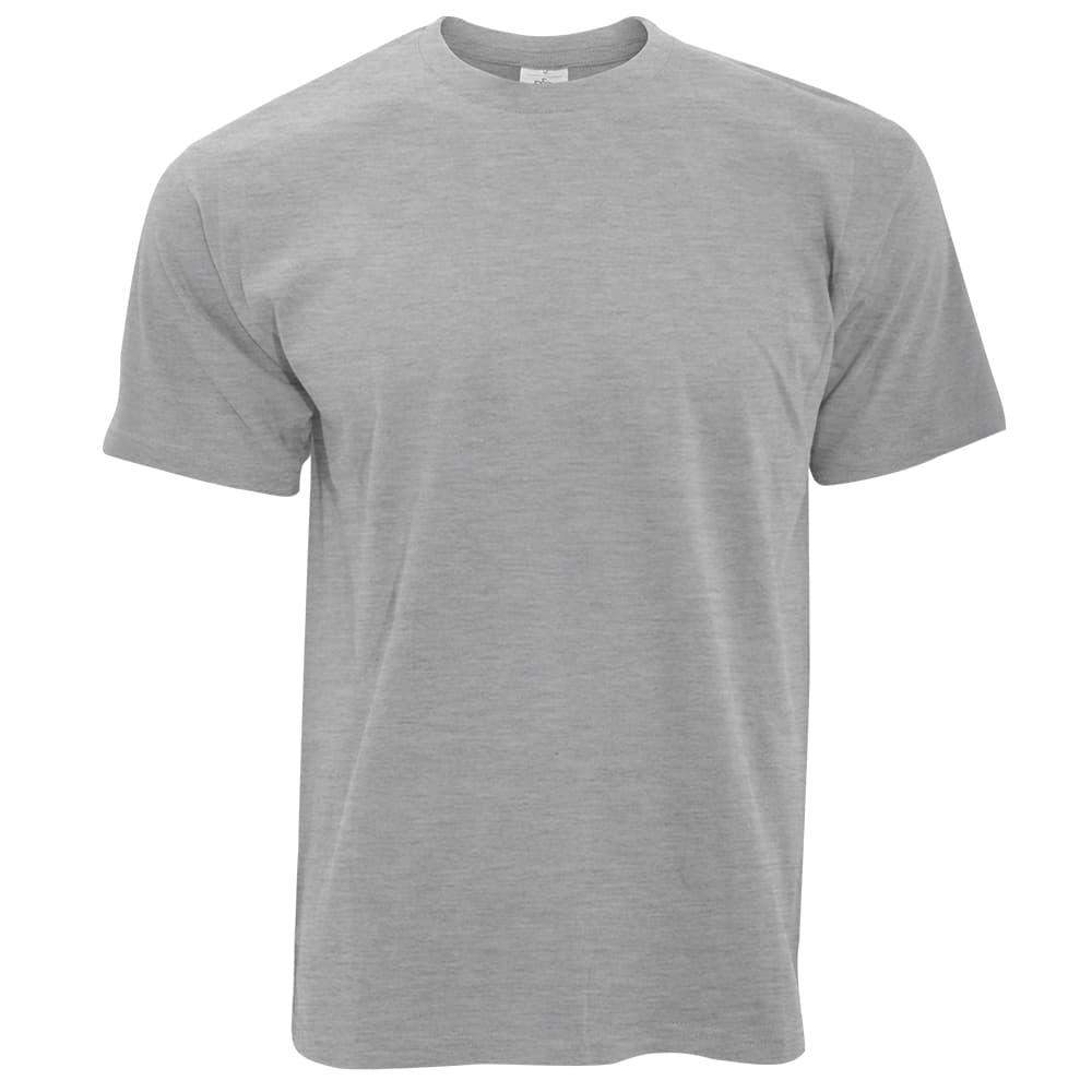 B&C Exact 190 T-shirt med halsringning för män / kortärmad T-shirt för män