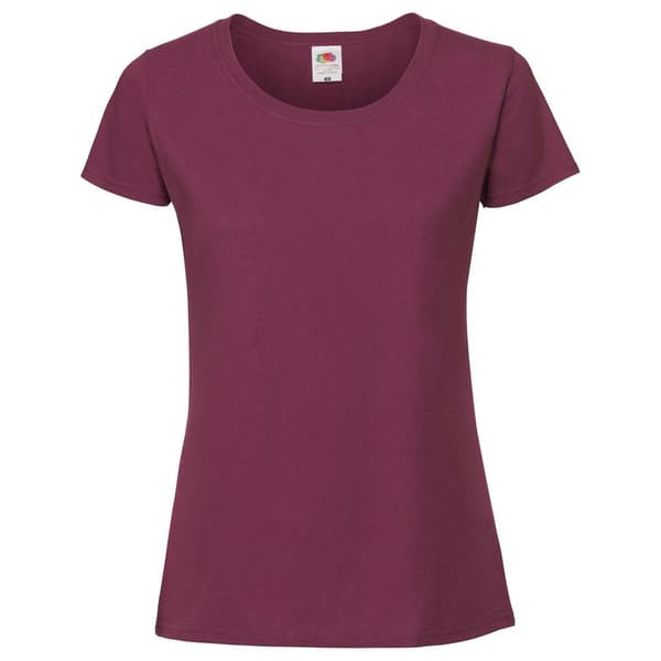 Fruit of the Loom Kvinnor/Ladies Fit Ringspun Premium Tshirt