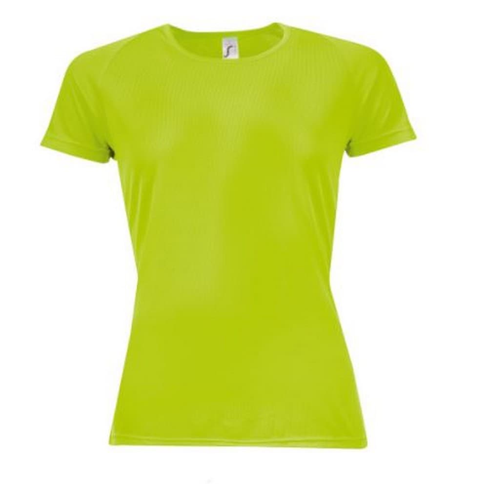 SOLS Kvinnor/Damer Sporty kortärmad T-shirt med kort ärm