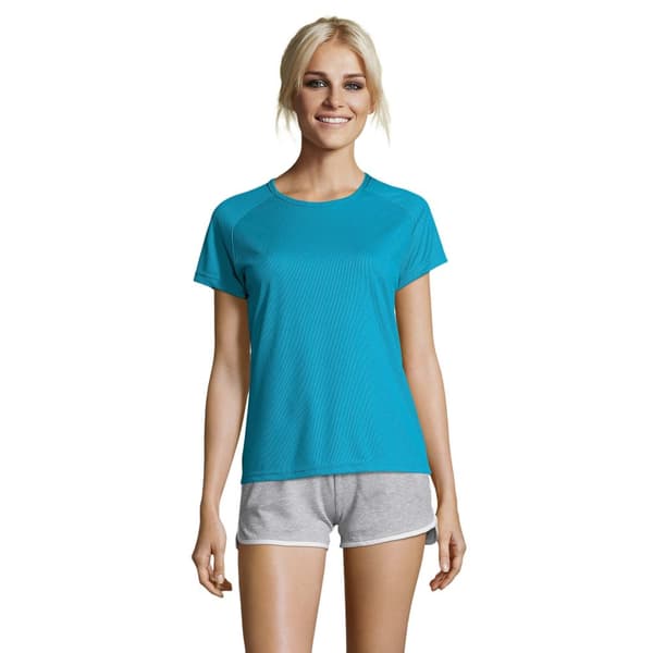 SOLS Kvinnor/Damer Sporty kortärmad T-shirt med kort ärm