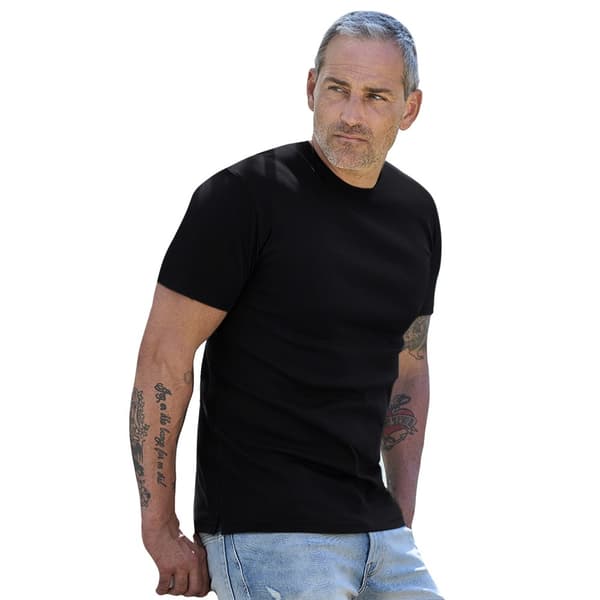 Tee Jays Interlock långärmad T-shirt för män