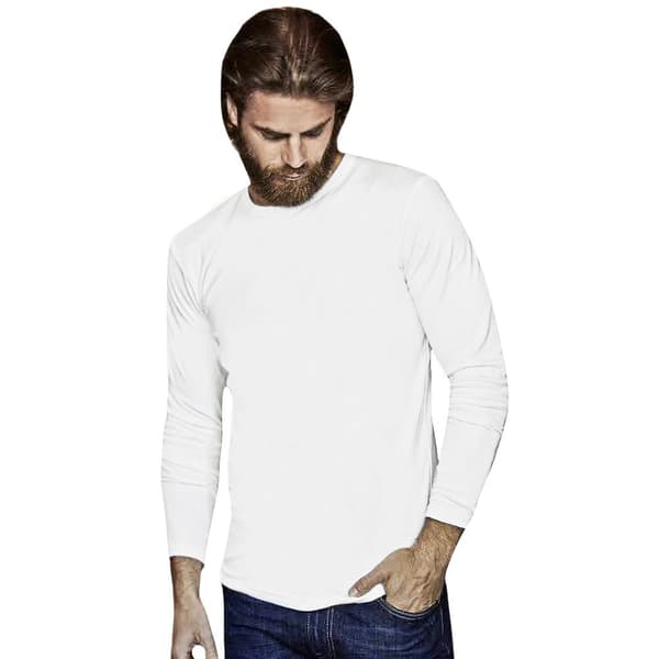Tee Jays Interlock långärmad T-shirt för män