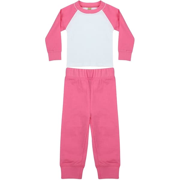 Larkwood Baby unisex pyjamas top og bund sæt