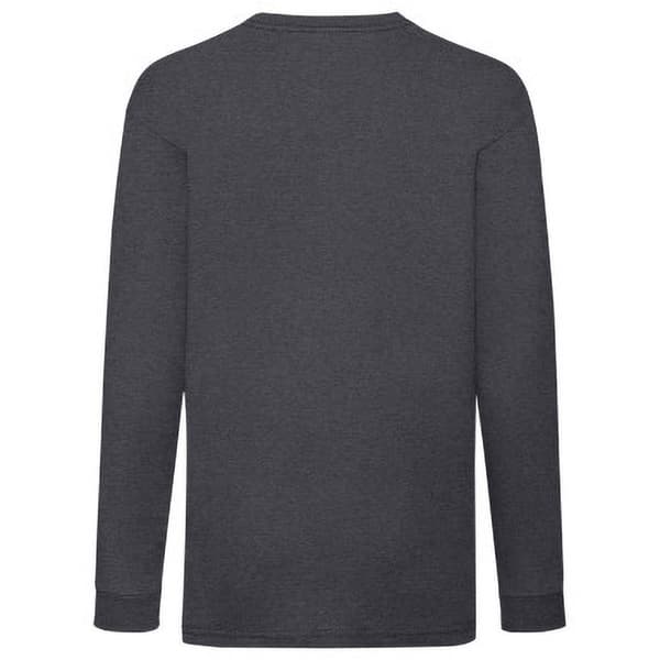 Fruit of the Loom Langærmet T-shirt med lange ærmer til børn (pakke med 2 stk.)