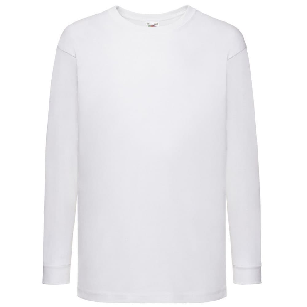 Fruit of the Loom Långärmad T-shirt för barn/barn (2 st.)