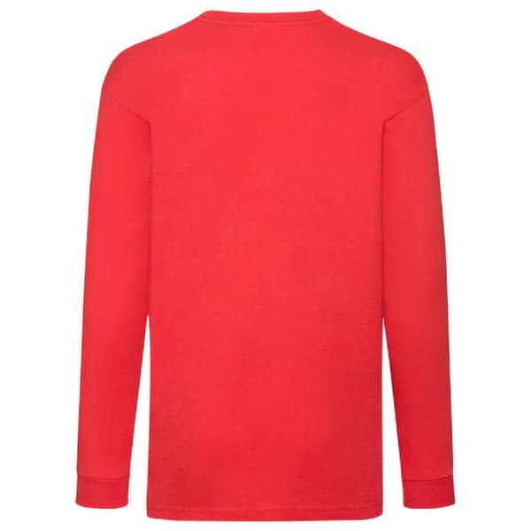 Fruit of the Loom Langærmet T-shirt med lange ærmer til børn (pakke med 2 stk.)