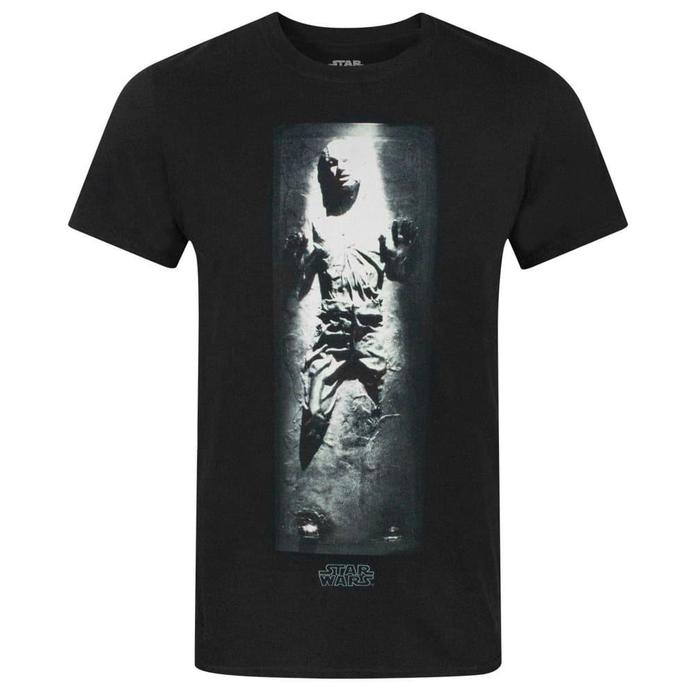 Star Wars Officiell Han Solo Carbonite T-Shirt för män