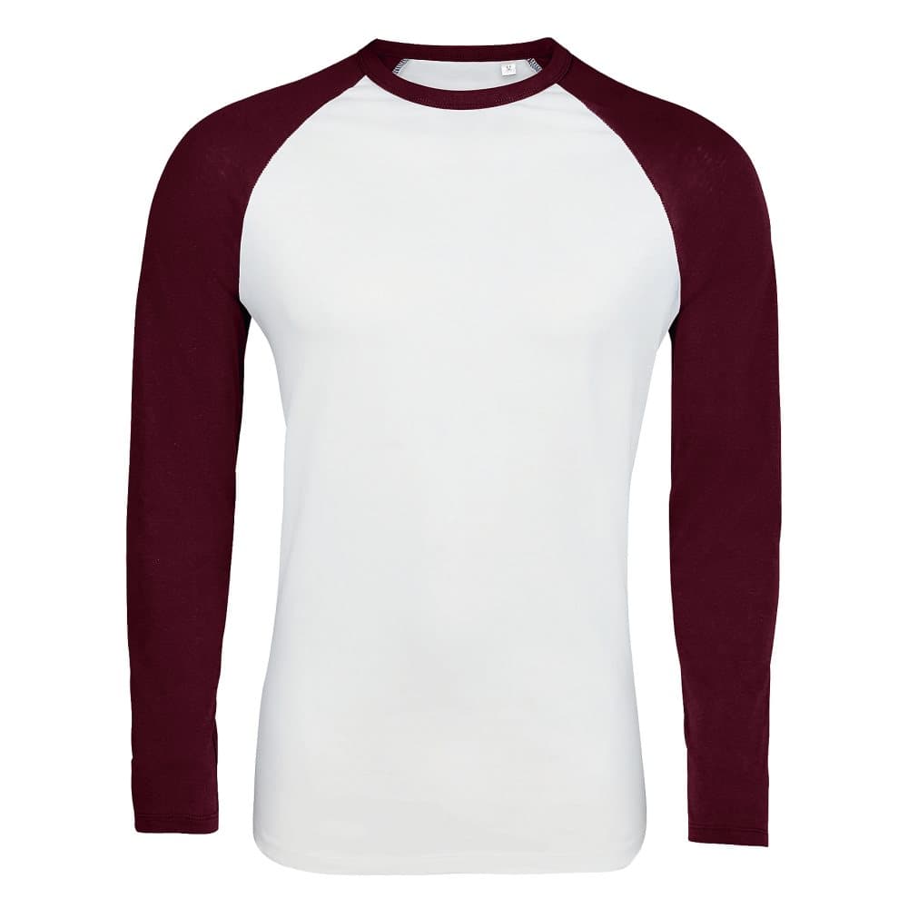 SOLS Funky kontrast långärmad T-shirt för män