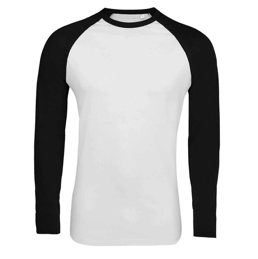 SOLS Funky kontrast långärmad T-shirt för män