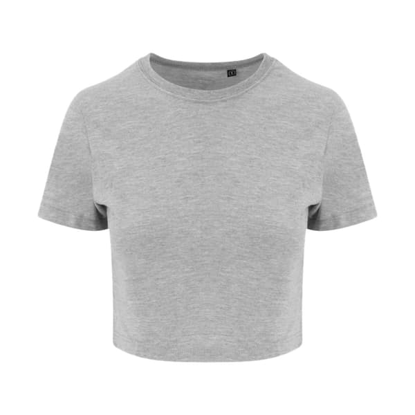AWDis Just Ts Womens Girlie Tri-Blend Cropped T-Shirt