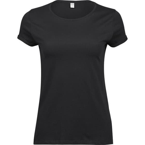 Tee Jays Dame/kvinder Roll-Up T-shirt til kvinder/damer