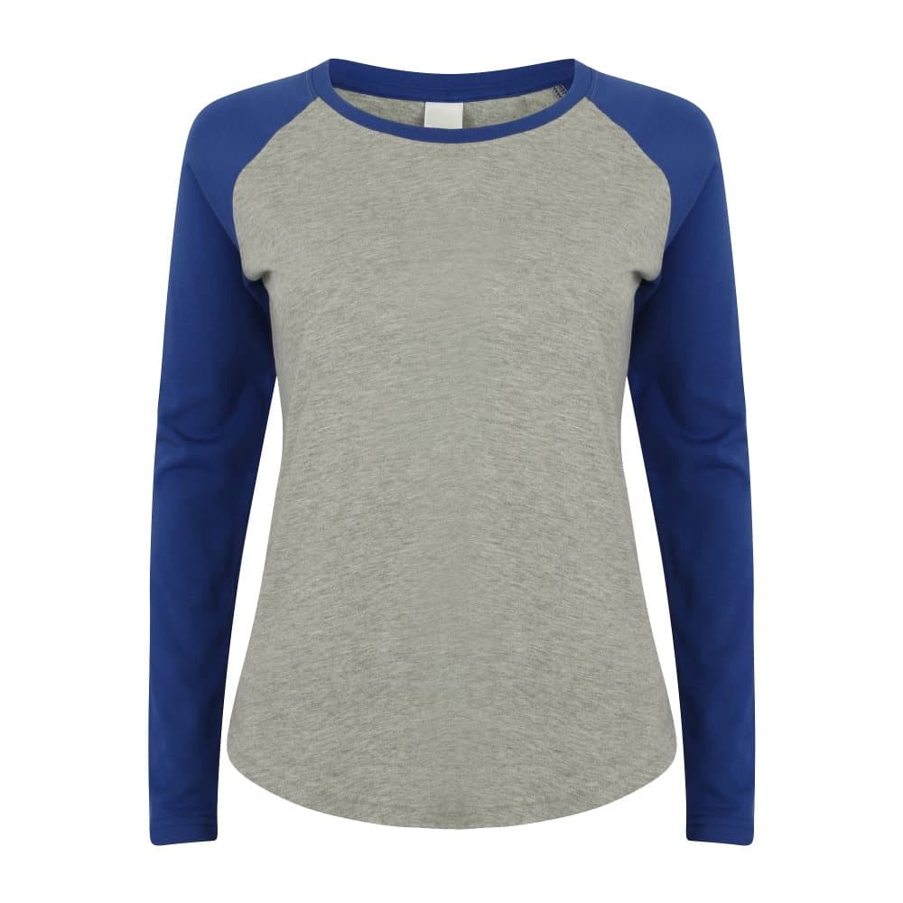 Skinni Minni barn/barn långärmad baseball T-shirt med lång ärm