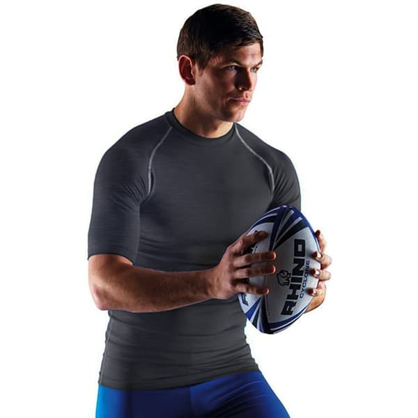 Rhino Mens Sports Base Layer Short Sleeve T-Shirt