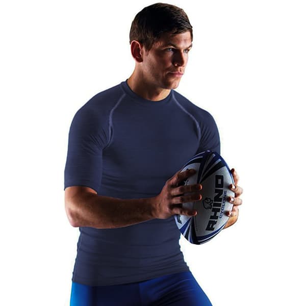 Rhino Mens Sports Base Layer Short Sleeve T-Shirt