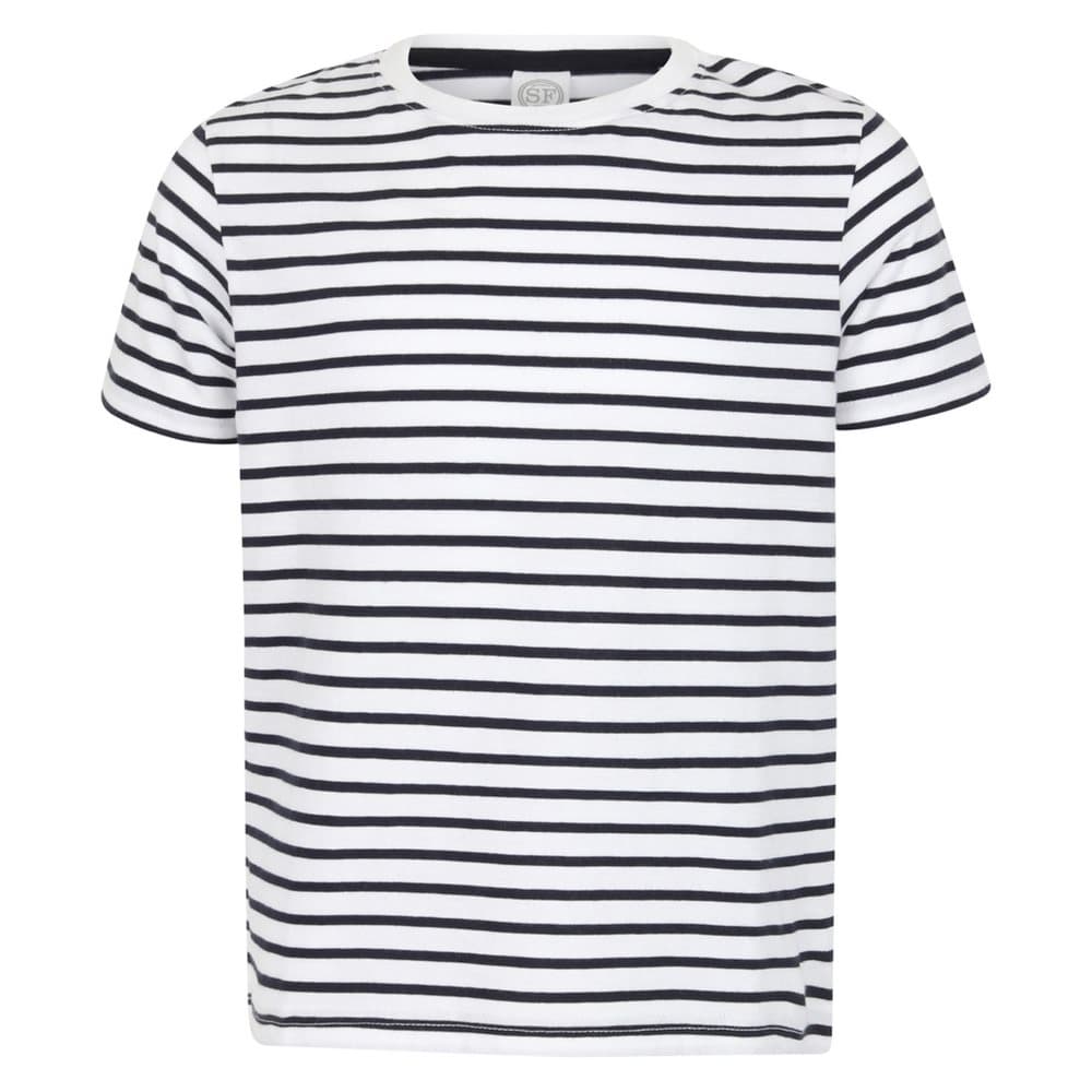 Skinni Minni strippad T-shirt för barn/barn