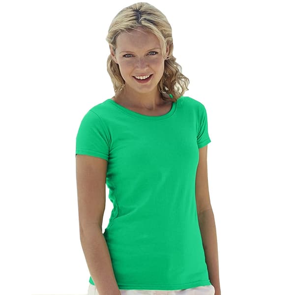 Fruit Of The Loom Ladies/Womens Lady-Fit Valueweight Short Sleeve T-Shirt