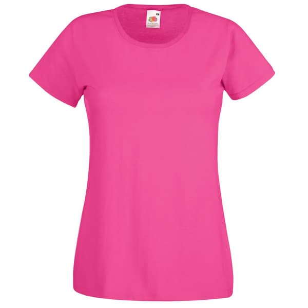 Fruit Of The Loom Ladies/Womens Lady-Fit Valueweight Short Sleeve T-Shirt