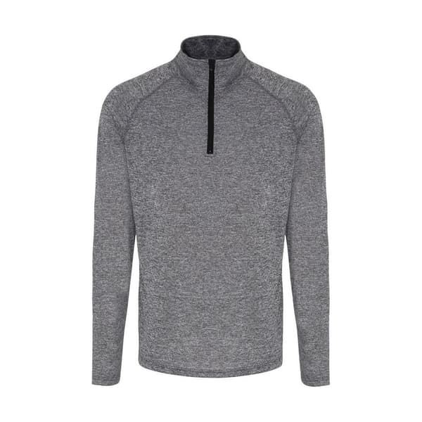 TriDri Mens långärmad Performance Quarter Zip Top