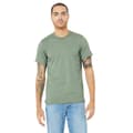 Miniatyrbild 4 av 4: Canvas Unisex Jersey Crew Neck T-Shirt / Kortärmad T-shirt för män