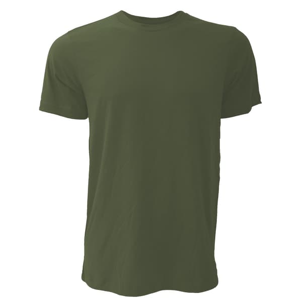 Canvas Unisex Jersey Crew Neck T-Shirt / Kortärmad T-shirt för män