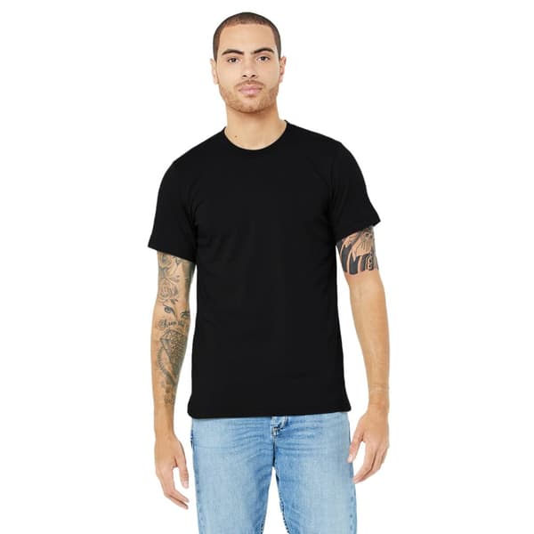 Canvas Unisex Jersey Crew Neck T-Shirt / Kortärmad T-shirt för män
