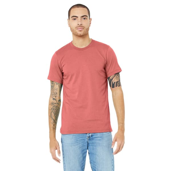 Canvas Unisex Jersey Crew Neck T-Shirt / Kortärmad T-shirt för män