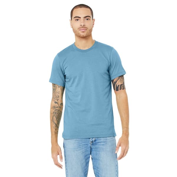 Canvas Unisex Jersey Crew Neck T-Shirt / Kortärmad T-shirt för män