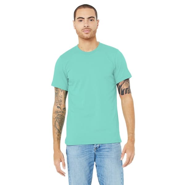 Canvas Unisex Jersey Crew Neck T-Shirt / Kortärmad T-shirt för män
