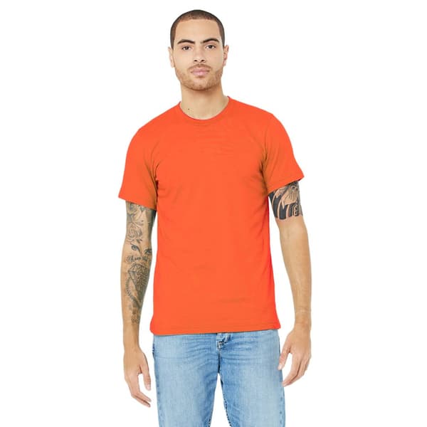Canvas Unisex Jersey Crew Neck T-Shirt / Kortärmad T-shirt för män