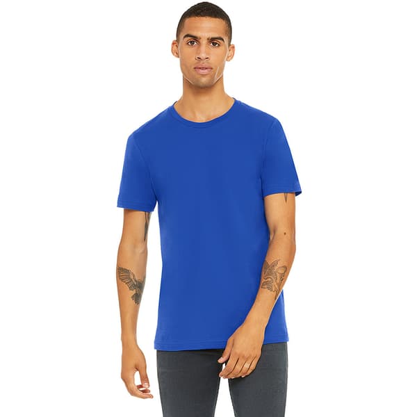 Canvas Unisex Jersey Crew Neck T-Shirt / Kortärmad T-shirt för män
