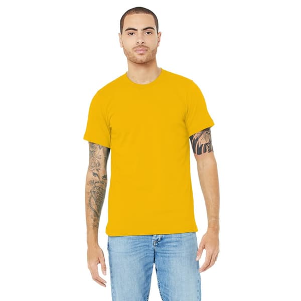 Canvas Unisex Jersey Crew Neck T-Shirt / Kortärmad T-shirt för män