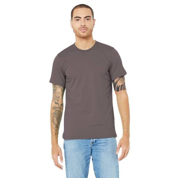 Canvas Unisex Jersey Crew Neck T-Shirt / Kortärmad T-shirt för män