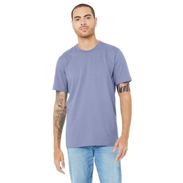 Canvas Unisex Jersey Crew Neck T-Shirt / Kortärmad T-shirt för män