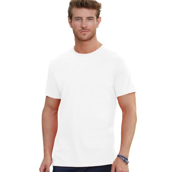 Fruit of the Loom Herre tung Belcoro® bomulds T-shirt med korte ærmer i kraftig vægt