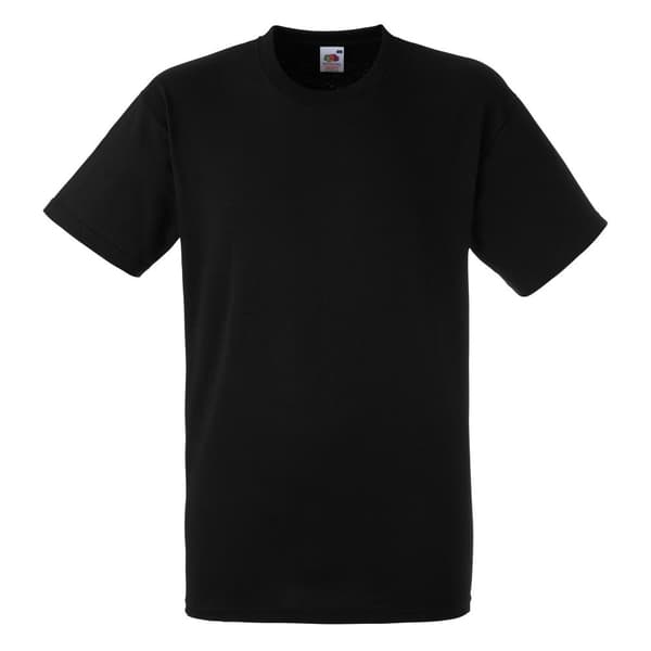 Fruit of the Loom Herre tung Belcoro® bomulds T-shirt med korte ærmer i kraftig vægt