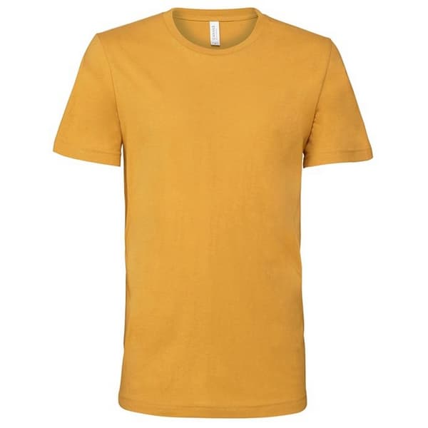 Bella + Canvas Unisex T-shirt i Jersey med rund hals