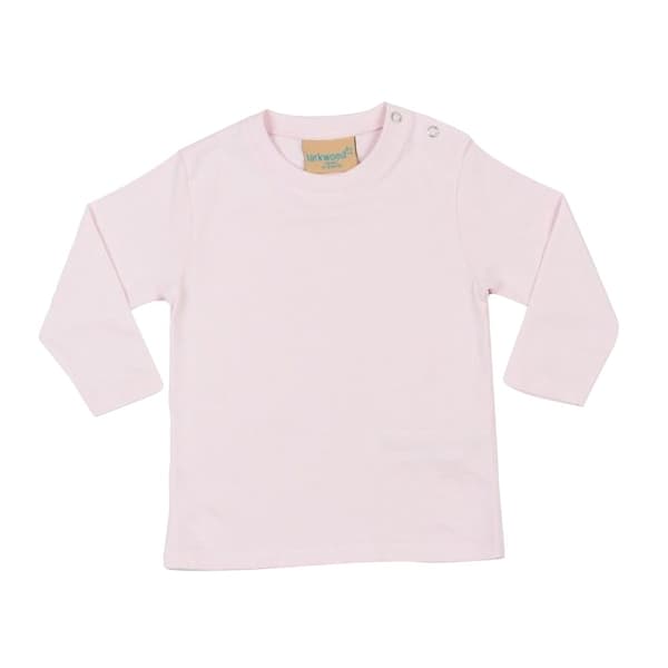 Larkwood Baby Unisex Plain Long Sleeve T-Shirt