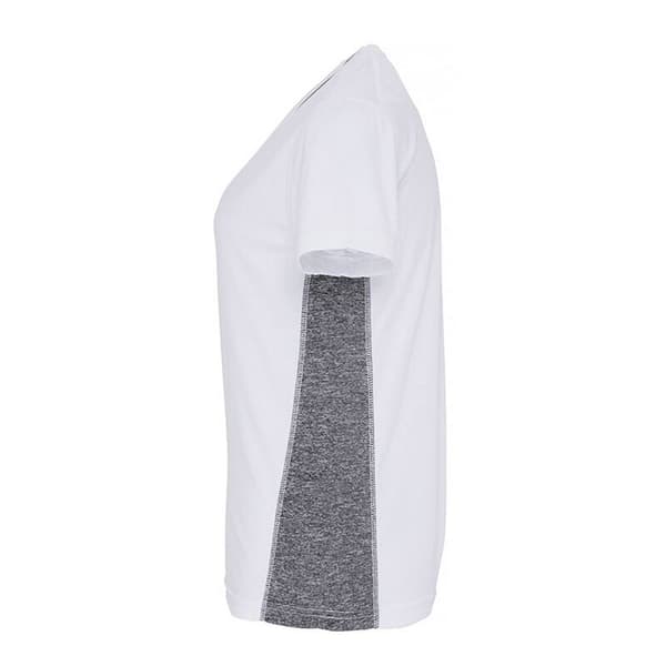 TriDri Kvinnor/Damer Contrast Panel Performance T-Shirt med kontrastpanel