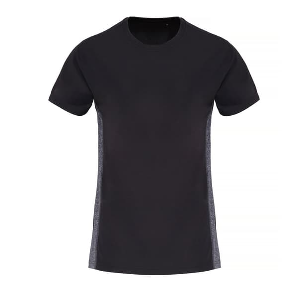 TriDri Dame/kvinder T-shirt med kontrastpanel med ydeevne