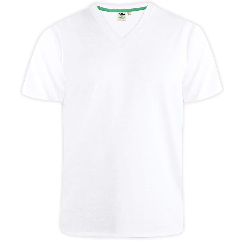 Duke Mens D555 Kingsize Signature-1 Cotton T-Shirt