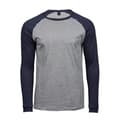 Pikkukuva 1 / 2: Tee Jays Mens Long Sleeve Baseball T-Shirt